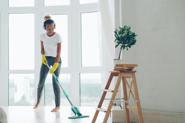 Dicas para secar piso mais rápido 