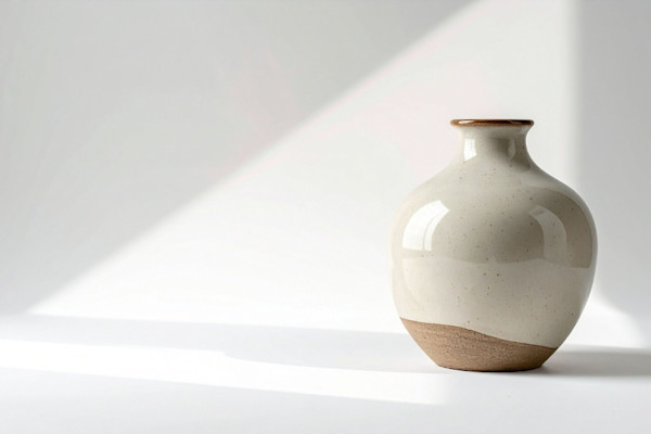 Como limpar vasos de cerâmica