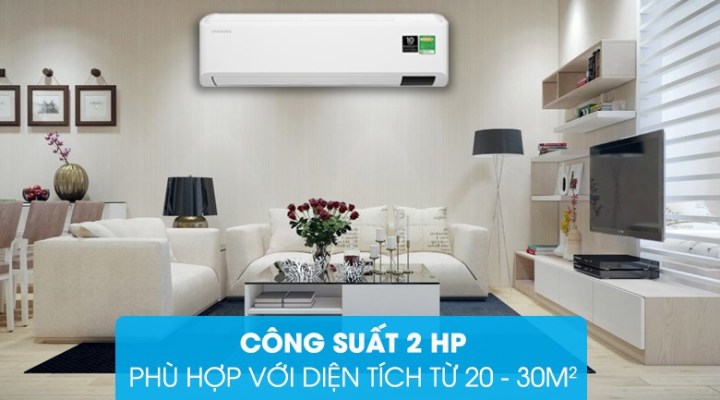 Máy lạnh Samsung Inverter 2 HP tiết kiệm điện Máy lạnh Samsung Inverter 2 HP tiết kiệm điện