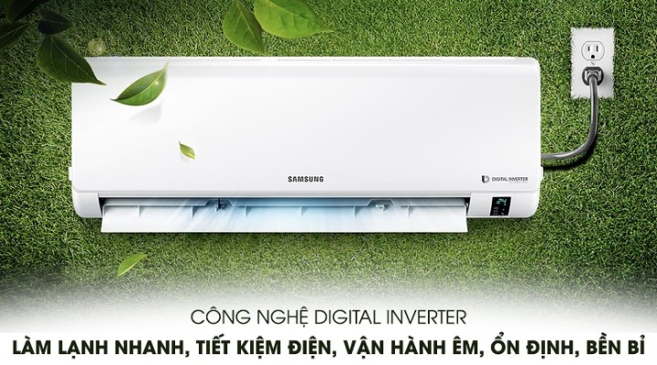 Máy lạnh Samsung Inverter 1.5 HP tiết kiệm điện Máy lạnh Samsung Inverter 1.5 HP tiết kiệm điện