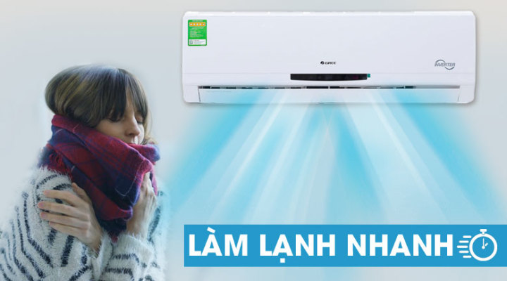 Máy lạnh Gree Inverter 1.5 HP Máy lạnh Gree Inverter 1.5 HP