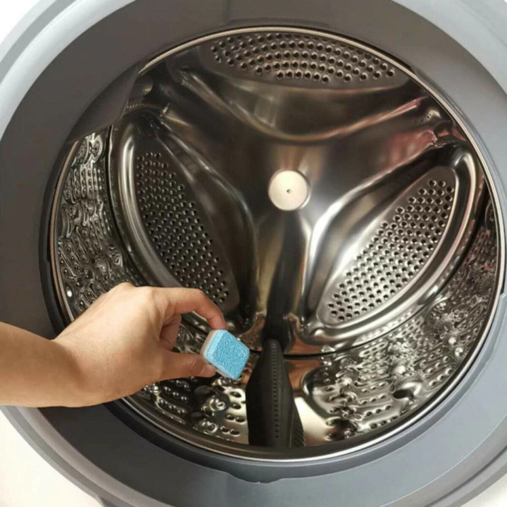 Cách sử dụng viên tẩy máy giặt Cách sử dụng viên tẩy máy giặt