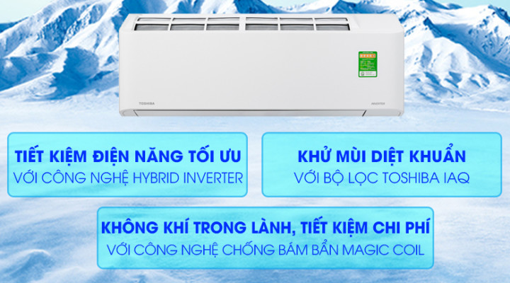 Máy lạnh Toshiba Inverter 2 HP Máy lạnh Toshiba Inverter 2 HP