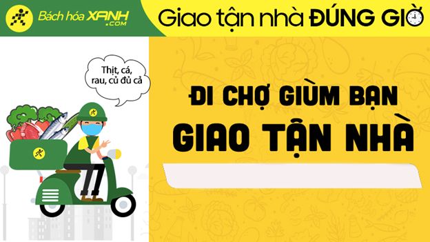 Đi chợ giùm bạn Bách hóa xanh
